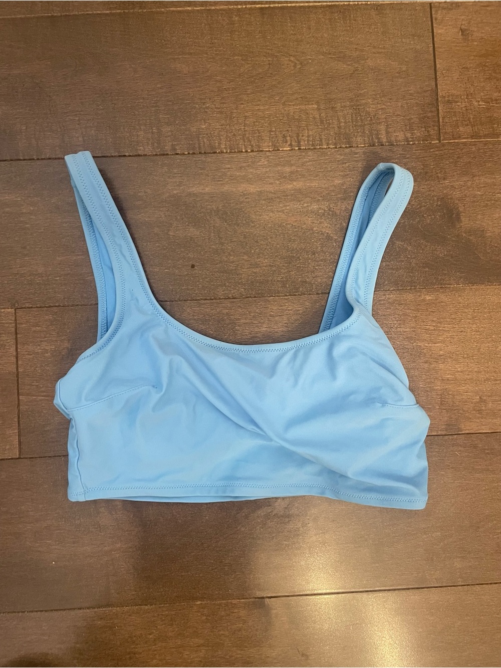 Light Blue Aerie Bikini Top - Women small - pad included